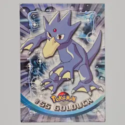 Golduck #55 - Pokemon Topps - Black Logo - TV Animation Edition - Image 1