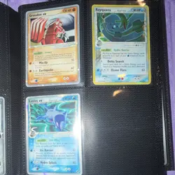 *RESERVED* Pokemon 3-Card Lot: Groudon ex/Rayquaza/ Latios ex - Image 1