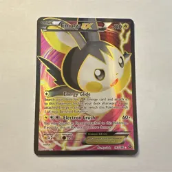 The Pokemon Company Emolga EX 143/146 XY Full Art Holo Ultra Rare 110 HP - Image 1