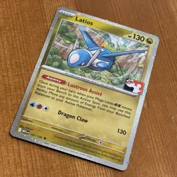 Latios 101/132, NM Cosmos Holo, Prize Pack Series 8, Stamped Pokemon Play! Promo - Image 2