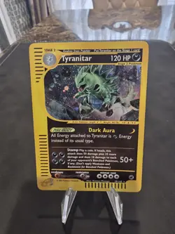 Pokemon TCG Tyranitar Expedition Base Set Holo Rare #29/165 2002 - HP - Image 1