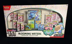 Pokemon TCG Scarlet & Violet 151 Blooming Waters Premium Collection Box Sealed - Image 1