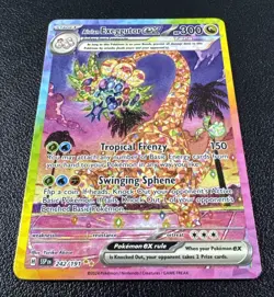 Pokemon Alolan Exeggutor ex Special Illustration Rare SIR Full Art Holo 242/191 - Image 2