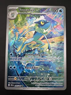 Frogadier 89/86 IR Chaos Rising Pokemon TCG Illustration Rare - Image 1