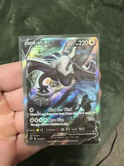 Lugia V Alt Art Silver Tempest 186/195 NM Pokemon TCG - Image 1