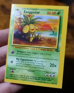 Exeggutor 35/64 Square Cut Error Jungle Uncommon NFC Pokemon Card VLP^ - Image 3