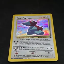 Pokemon TCG English Cool Porygon Holo Black Star Promo #15 WOTC - Image 2
