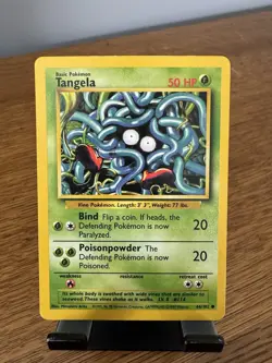 Pokemon TCG - Tangela || 66/102 || Base Set || Lightly Played - Image 1