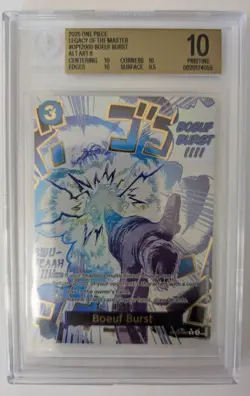 BOEUF BURST - BGS 10 PRISTINE GOLD - #OP12060 - LEGACY OF THE MASTER - Image 1