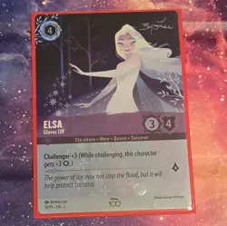 Disney Lorcana D100 Promo Card Set Mickey Elsa Genie Stitch Maleficent Maui - Image 3
