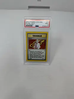 2000 POKEMON GYM CHALLENGE 1ST ED #17 BLAINE-HOLO PSA 9 (Scratched Slab) - Image 2