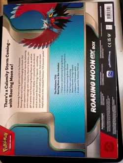 Pokemon TCG - Roaring Moon EX Collection Box - BRAND NEW AND SEALED - Image 2