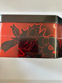 Pokemon SV10 Team Rocket’s Persian ex Tin Sealed English Promo Card TCG Rare PSA - Image 4