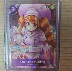 CHARLOTTE PUDDING - One Piece OP08-067 - AA Alt Art Rare R - Two Legends - Image 1