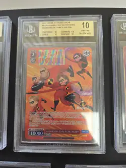 Bundle of 5 Weiss Schwarz Pixar Monsters Inc Mike Bugs Life Wall-E BGS 10 Disney - Image 3
