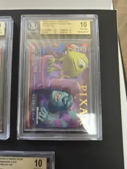Bundle of 5 Weiss Schwarz Pixar Monsters Inc Mike Bugs Life Wall-E BGS 10 Disney - Image 4