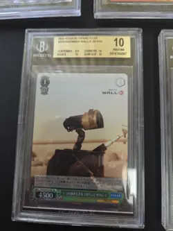 Bundle of 5 Weiss Schwarz Pixar Monsters Inc Mike Bugs Life Wall-E BGS 10 Disney - Image 5