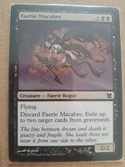 MTG: Shadowmoor - Faerie Macabre - Common - #66 - NM - Image 1