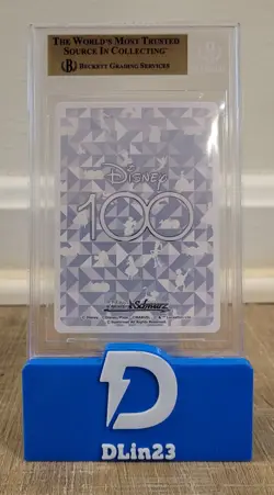 2023 WEISS SCHWARZ DISNEY 100 HARD WORKING BOY NEMO SR FOIL S104-094 BGS 10 - Image 2