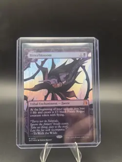 MTG Bitterblossom (27/103) Wilds of Eldraine Enchanting Tales NM - Image 1