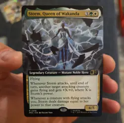 Storm, Queen of Wakanda Extended Art Marvel Super Heroes Commander 418 - Image 1