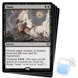 DAMN X4 The Lost Caverns Of Ixalan: Commander Magic MTG MINT CARD - Image 1