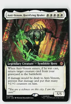 Anti-Venom, Horrifying Healer (Extended Art) M Marvel's Spider-Man 244 NM - Image 1