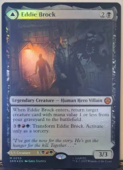 MTG X Marvel's Spider-Man - Eddie Brock #55 (Mythic Legendary Creature) Foil - Image 1