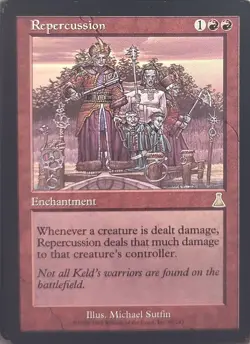 Magic: The Gathering Urza's Destiny Repercussion 95 R LP - Image 1