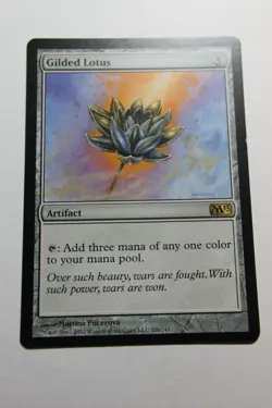 MTG Gilded Lotus x1- -Magic 2013-Lightly Played - Image 1
