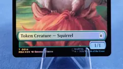 Galactus Token (0008) Squirrel Token (0014) Foil Marvel Super Heroes MTG NM/M - Image 4