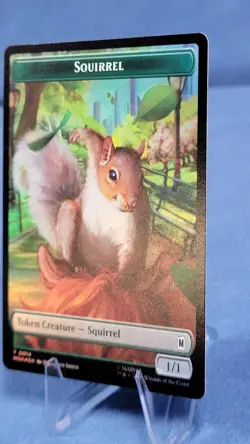 Galactus Token (0008) Squirrel Token (0014) Foil Marvel Super Heroes MTG NM/M - Image 5