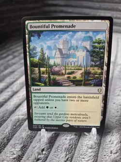 Bountiful Promenade (Extended Art) 601 MTG Battle for Baldur's Gate - Image 1