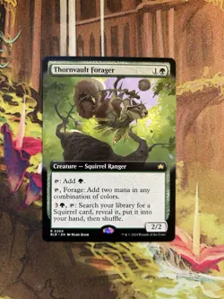 1x Thornvault Forager - Extended Art - Bloomburrow - Near Mint, English - - Image 1