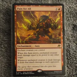 Wizards of the Coast Pain for All Rare Edge of Eternities #0151 Red EN 2025 - Image 1