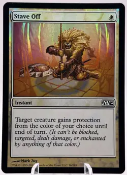 Stave Off 36/249 Core Set 2012 M12 MTG NM - Image 1