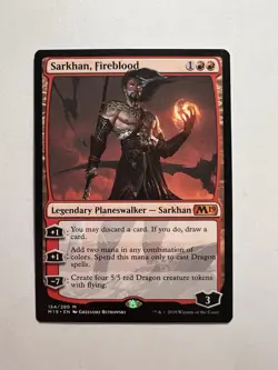 Sarkhan, Fireblood - MTG Core Set 2019 - NM - Image 1