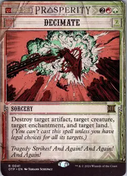 Decimate 41 Rare Magic: The Gathering NM/M - Image 1