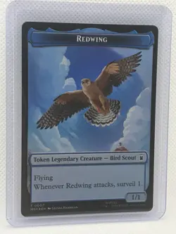 Redwing/Zabu Double-Sided Token (FOIL) Marvel Super Heroes 0007/0016 - Image 2