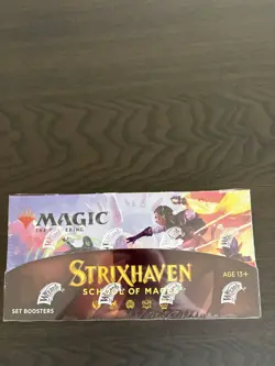 MTG Strixhaven: School of Mages Set Booster Box New Sealed English - Image 1