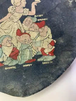1930s Snow White and the seven 7 dwarfs purse With Mirror Rare READ - Image 5