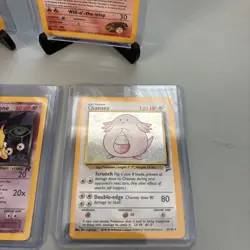 Pokemon 1999 Holo 5 Card Lot Including 2 1st Editions machamp, Chansey, Gyrados - Image 4