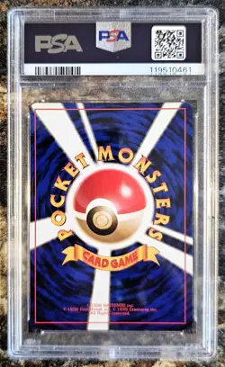 1996 Pokemon Japanese Basic COMPUTER SEARCH Trainer PSA 9 MINT - Image 2