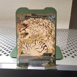 Shukaku 998 Naruto CCG Super Rare Holo SURGE Gaara Card Stock Bandai 2006 - Image 1