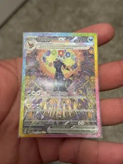Pokemon Umbreon EX TCG Prismatic Evolutions Holo Card 161/131 NM+ Condition - Image 3