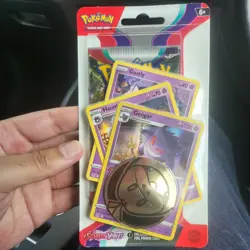 Pokemon TCG Scarlet & Violet Premium Blister Pack - Gengar Promo - Image 1