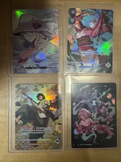 Azuki TCG 4-Card Foil Full Art Lot - Image 1