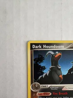 Pokemon Card Dark Houndoom 37/109 Team Rocket Returns Non Holo Uncommon - Image 2