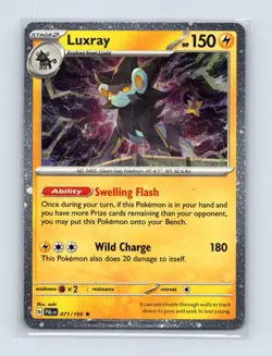 Luxray (Cosmos Holo) 071/193 Rare Miscellaneous Cards & Products Pokemon LP - Image 1