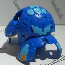 Bakugan Turtonium Blue Aquos Battle Planet B500 - Hyper Turtonium Evo Card - Image 2